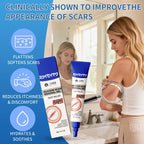 Advanced Silicone Smoothing Gel - Invisible Repair for Fine Lines, Wrinkles, Acne Scars & Marks | Professional Smoothing Formula for New & Old Scars | Fast-Absorbing & Non-Greasy