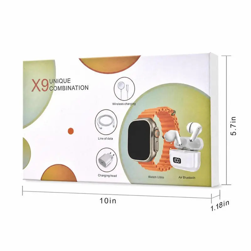 X9 Unique Combination gift box dimensions 10x5.7x1.18 inches