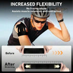 10-Pack Precut Kinesiology Tape for Adults - Waterproof & Breathable Elastic Acrylic for Muscle Support, Pain Relief, and Supportive Recovery, Male campingessentials