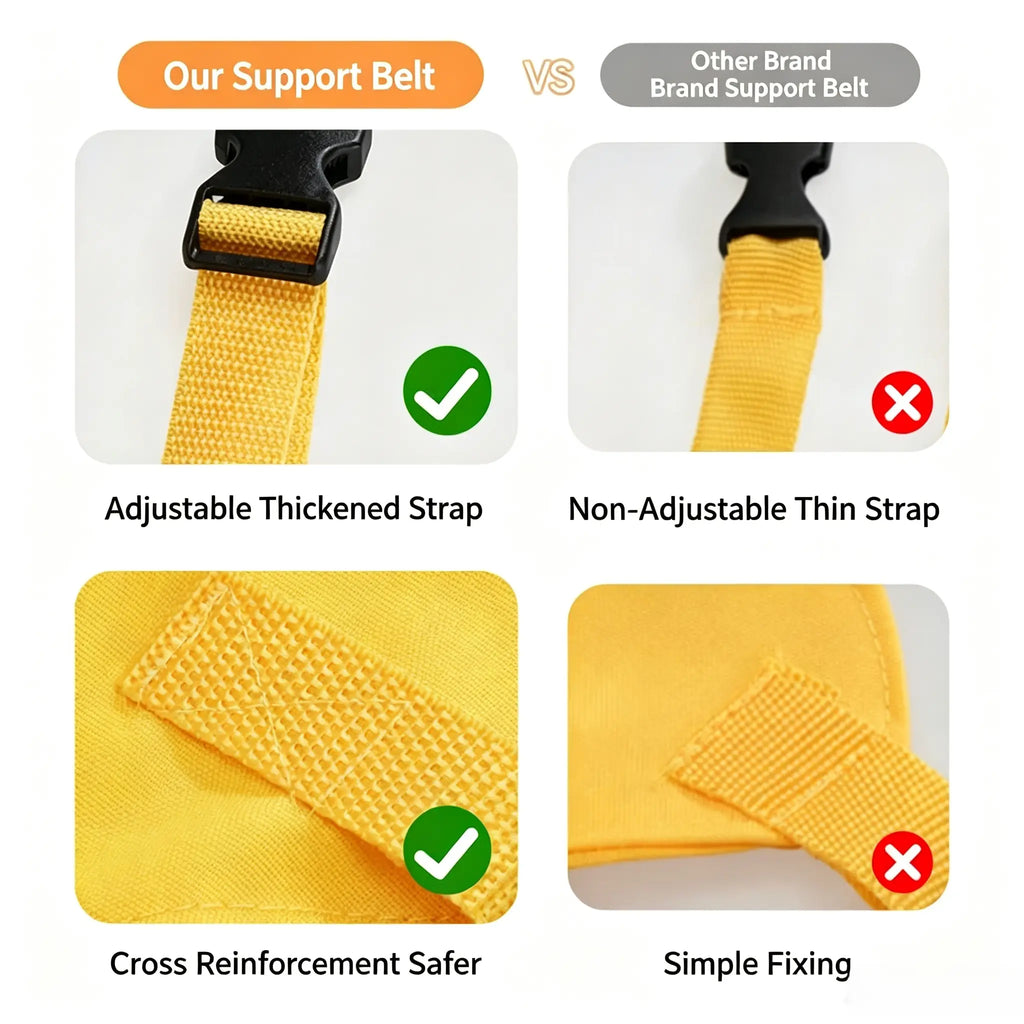 Harness Seat for High Chair Feeding Safety Seat with Strap, Booster Harness Belt Portable Dining Seat Strap for Travel Home Restaurant Shopping