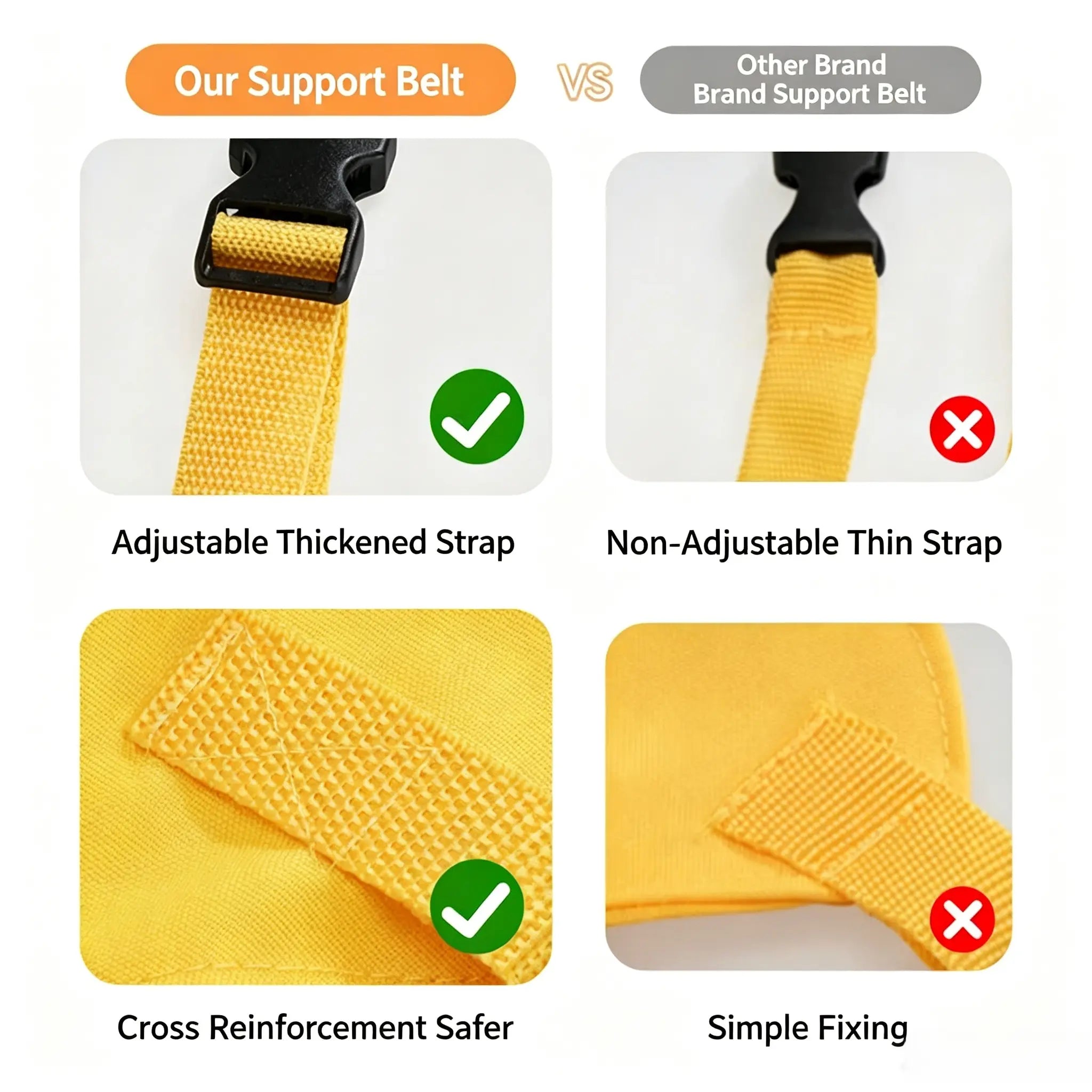 Harness Seat for High Chair Feeding Safety Seat with Strap, Booster Harness Belt Portable Dining Seat Strap for Travel Home Restaurant Shopping