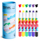 Jar Melo Jumbo Silky Twist Crayons for Toddlers