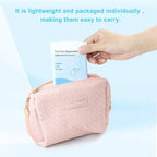 10 packs tear-free disposable toilet seat covers individually packaged