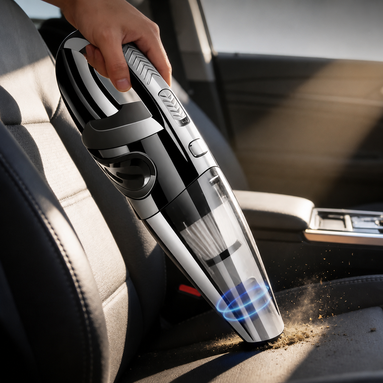 Mini Cordless Handheld Vacuum Cleaner – Powerful Suction for Pet Hair, Car & Home