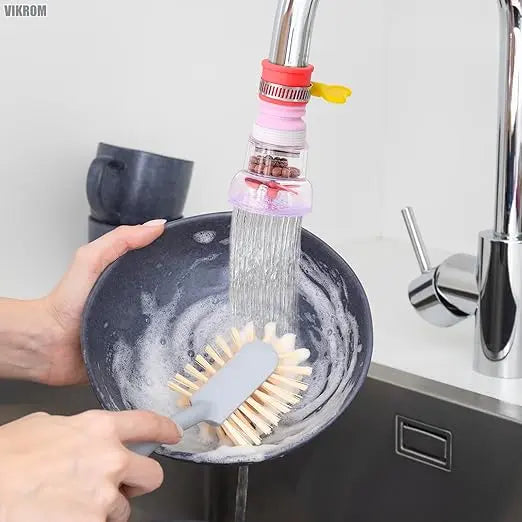 Faucet Filter Set — 360° Rotating Water Purifier & Extender for Kitchen & Bathroom