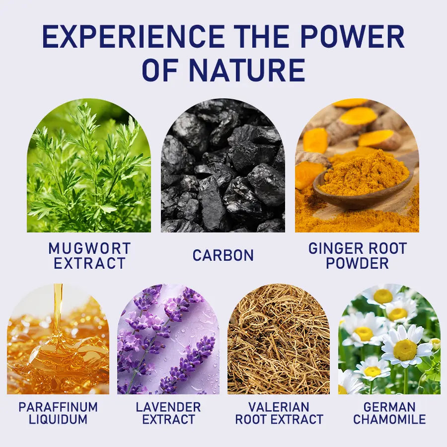 Deep Relaxing Foot Patches — Ginger, Lavender, Ginseng & Chamomile