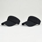 Women's Sun Visor Hat  — Open-Top Ponytail Cap, UV Protection, Foldable & Breathable