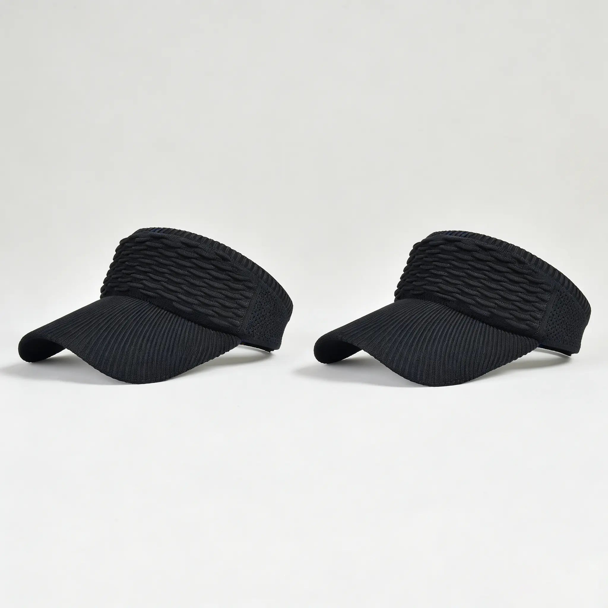 Women's Sun Visor Hat  — Open-Top Ponytail Cap, UV Protection, Foldable & Breathable