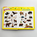 Body parts theme page showing Spanish and English labels on illustrated children