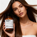 BIGVITA Hair Growth Supplement | AnaGain™ Nu, Biotin & Black Sesame | Vegan Hair Loss Support for Women & Men | 1-Month Supply
