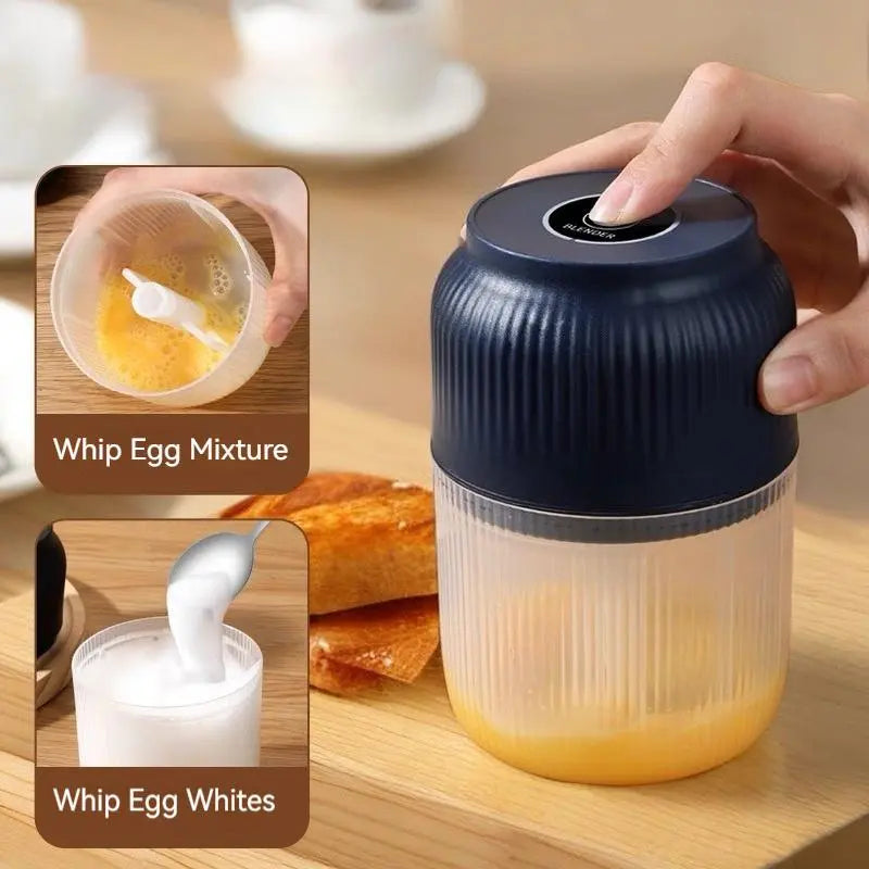 Electric Mini Food Chopper & Meat Grinder — USB Rechargeable, Portable Kitchen Gadget