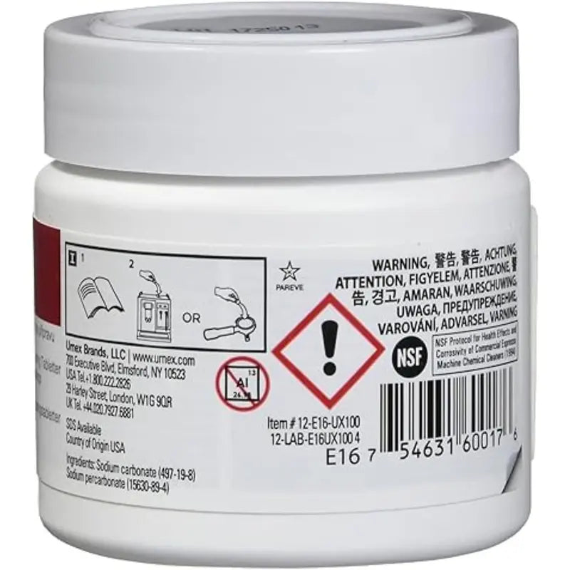 Cafiza Espresso Machine Cleaning Tablets - 100 Count - Professional Espresso Machine Cleaner for Barista Use