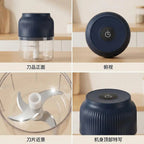 Electric Mini Food Chopper & Meat Grinder — USB Rechargeable, Portable Kitchen Gadget