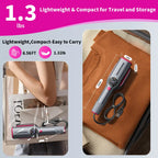 Dr.Flash Handheld Garment Steamer for Clothing, Portable Iron Steamer Combo, 7 Modes with LED Display, 90° Swivel Handle