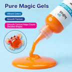 Kiditos Magic Water Elf Toy Kit – 20 Magic Gels & 10 Molds, DIY Squishy Maker Aqua Fairy Water Pets, Sensory STEM Craft, Party Favors & Birthday Gifts for Kids Ages 3+