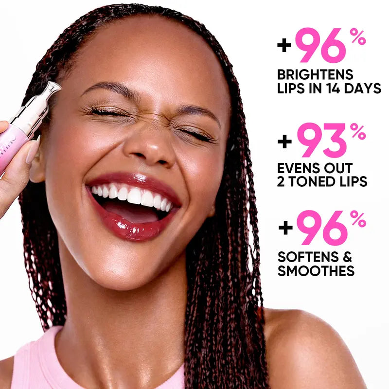 SKINTIFIC Hydrating Brightening Lip Serum with Hyaluronic Acid & Peptide