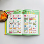 Numbers theme page showing 1–20 in Spanish and English with counting illustrations