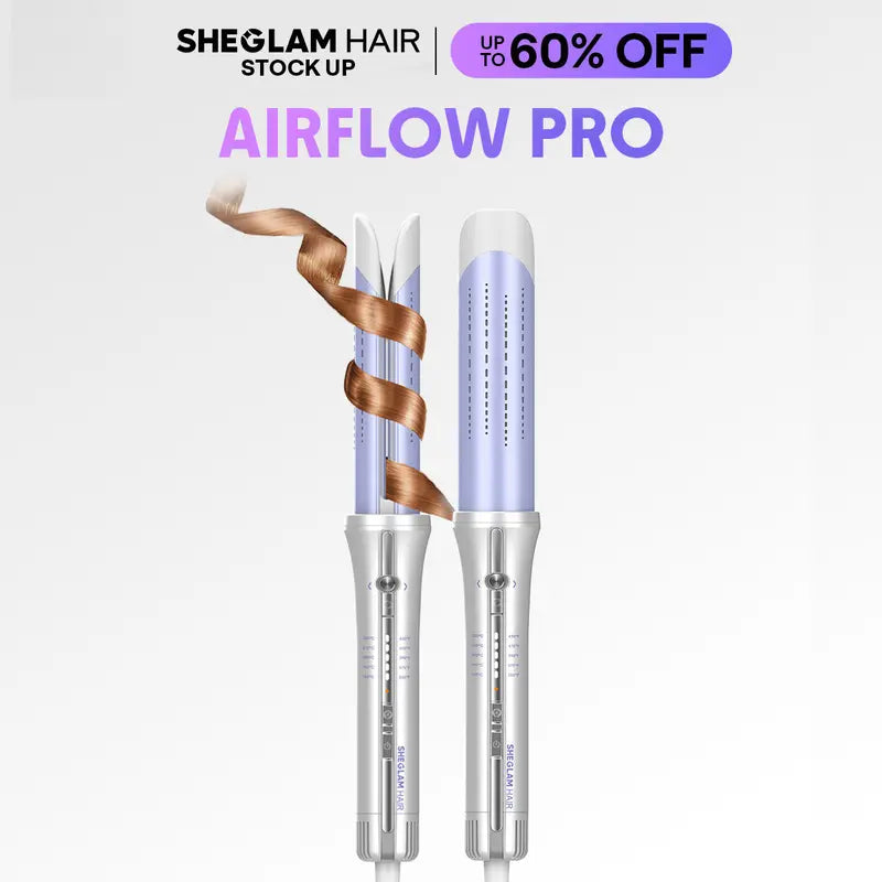 SHEGLAM HAIR One Touch Airflow Styler Pro Automatic Curling Iron
