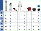ADHESIVE GURU AG930S Self-Expanding Closed Cell Polyurethane Spray Foam Set