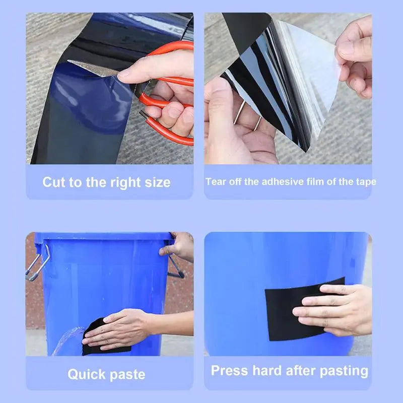 Waterproof Tape Patch & Seal Tape – Black