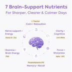 HerAure 20-in-1 Magnesium Complex 1685mg – Brain Fog Relief, Calm Mind, Sleep & Stress Support (12 Forms + B6, Zinc)