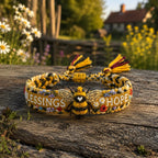 🌼Blessings & Hope 🐝2026 Limited Edition Handmade Honey Bee Woven Bracelet