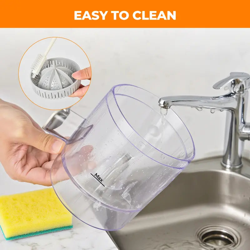 Pukomc Fast Juicer Machine Cordless & Rechargeable Electric Citrus Squeezer