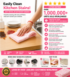 Microfiber Cleaning Cloths 10-Pack – Super Absorbent, Non-Scratch Kitchen Towels | 9.84" x 9.84"