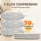 1-click compression - 3 seconds 70% space saving