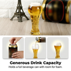 🥳2026 HOT SALE🥳💞50K+ SOLD!🏆🍺 50% OFF! Large Capacity Ornate Beer Glass – Trophy‑embossed, 500ml crystal clear. Perfect for World Cup nights. Hold like a champion! ⚽✨
