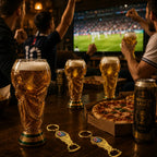 🏆500ml World Cup Trophy Glass – Celebrate Every Match Like a Champion with This Officially Inspired Football Collectible!